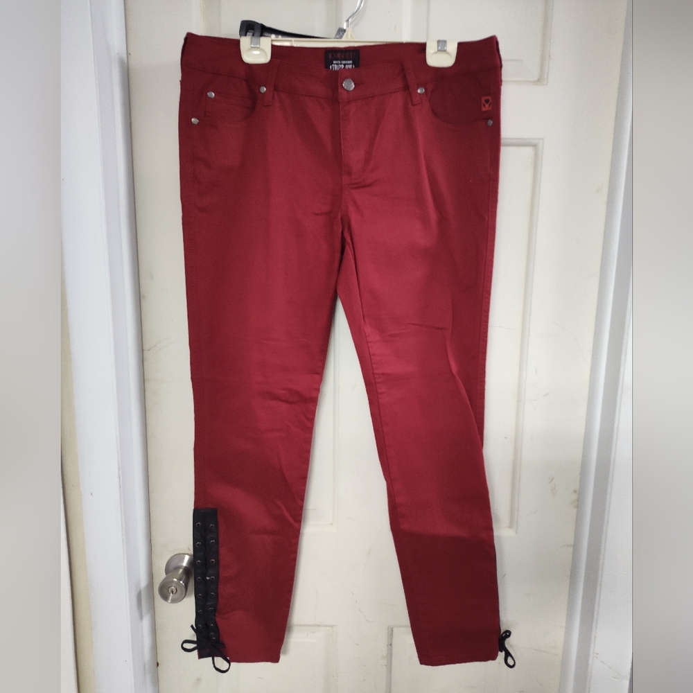 Tripp NYC Red Skinny Women's Jeans